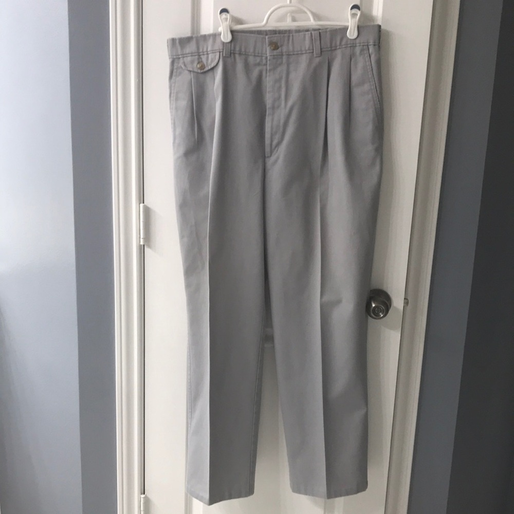 Haggar Men's Gray Pants